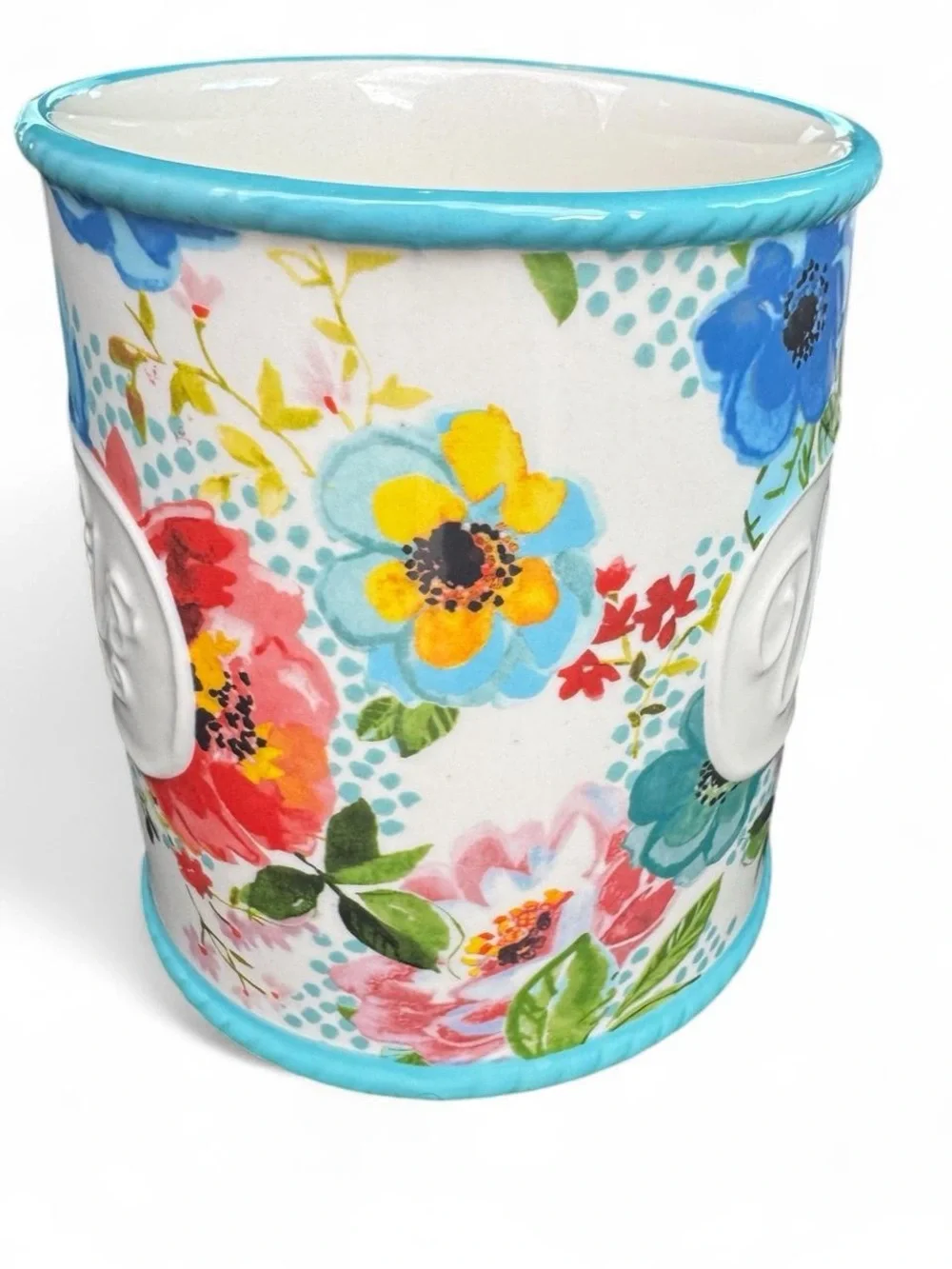 The Pioneer Woman Floral Ceramic Utensil holder